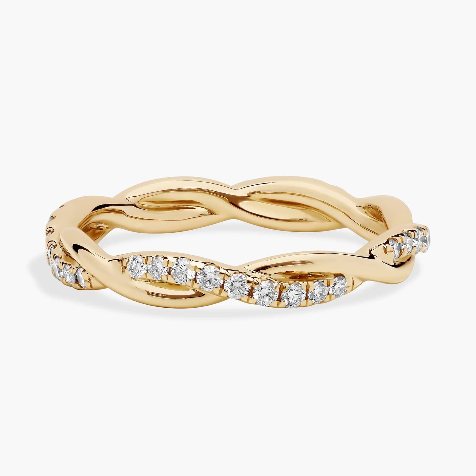 The Harmony Twist Diamond Band