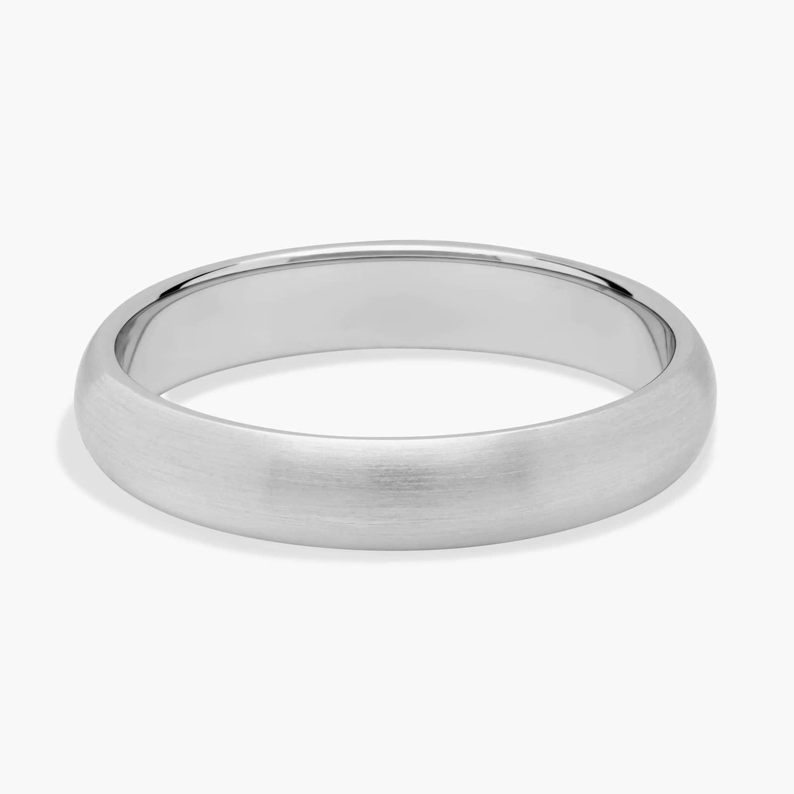 The Horizon Matte Wedding Band