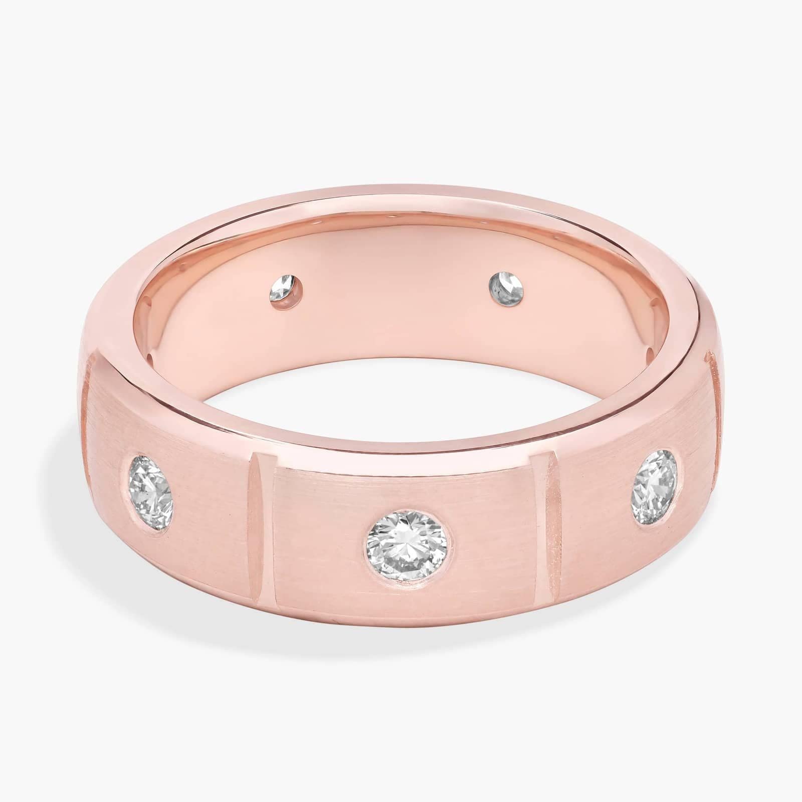 Dominus Diamant Eternityring för män