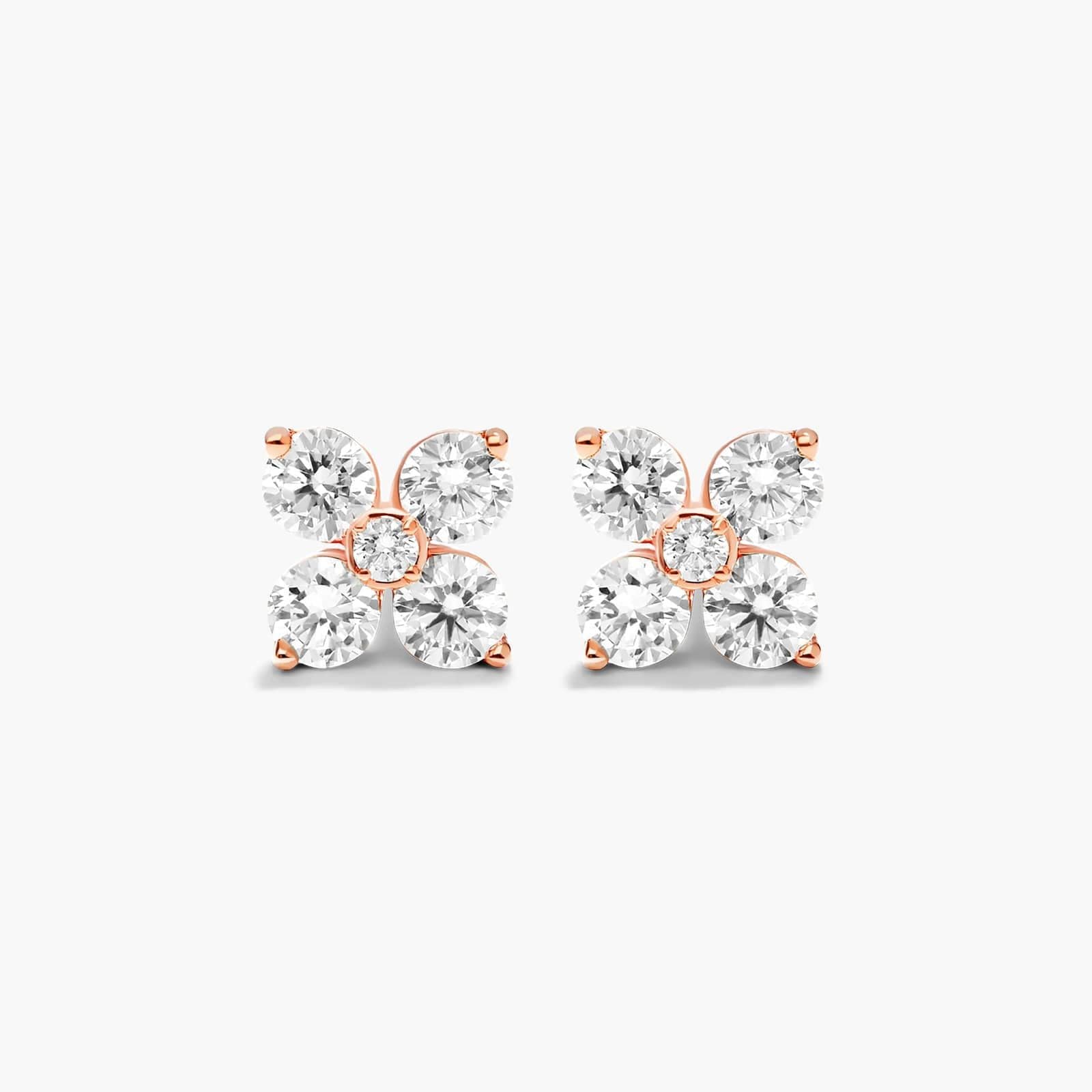 Pendientes de diamantes Eden Blossom