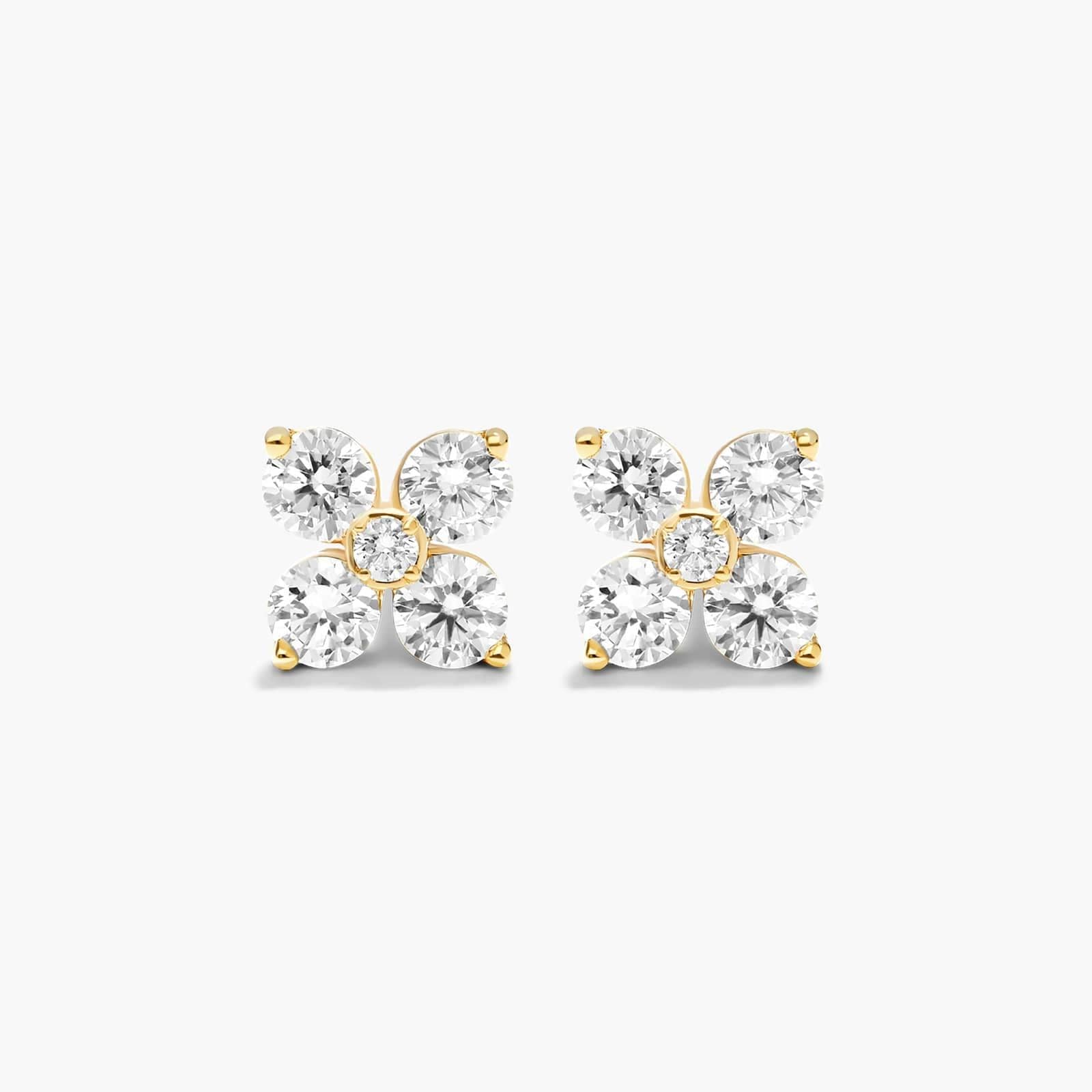 Clous d'oreilles Eden Blossom Diamond