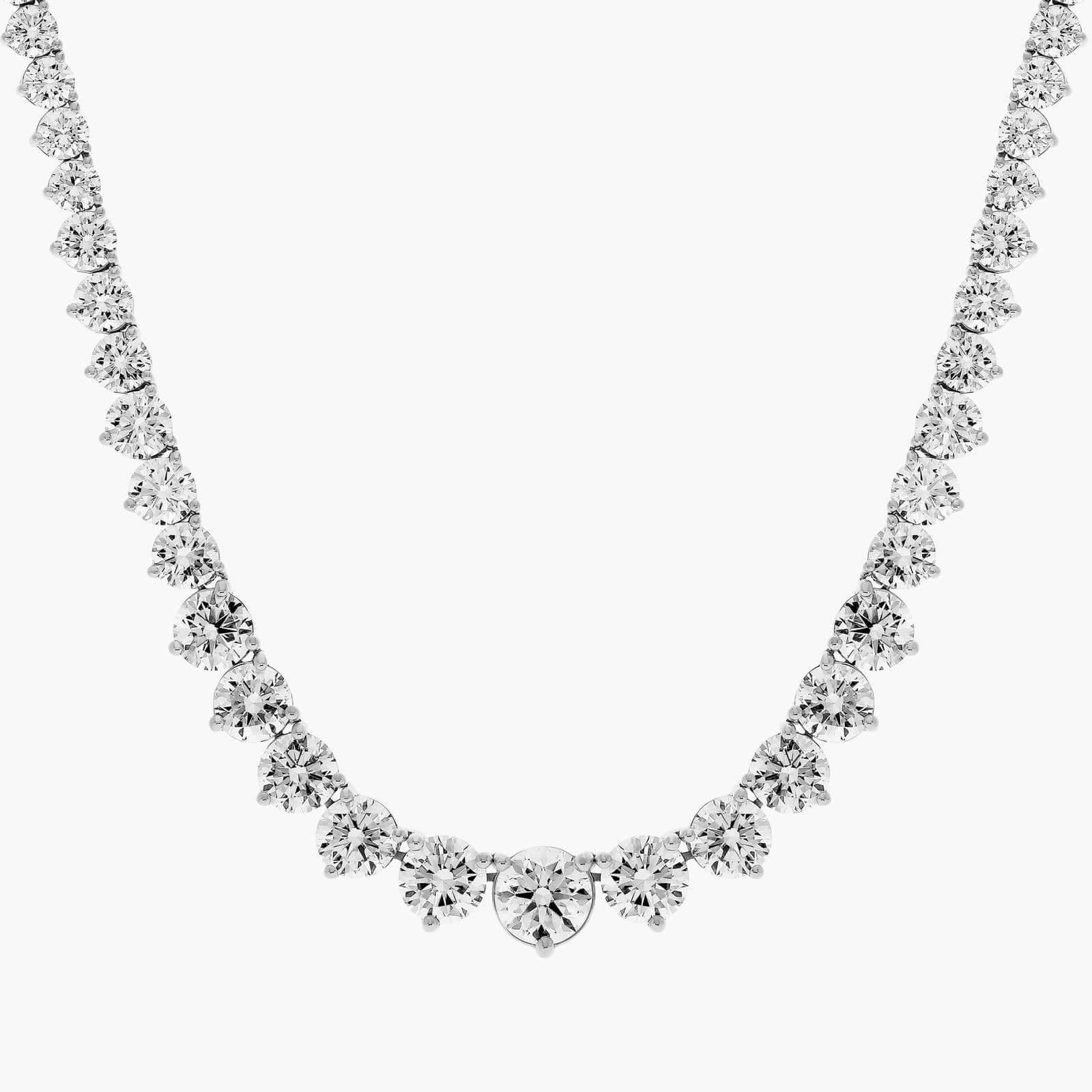Solstice graderat diamanthalsband