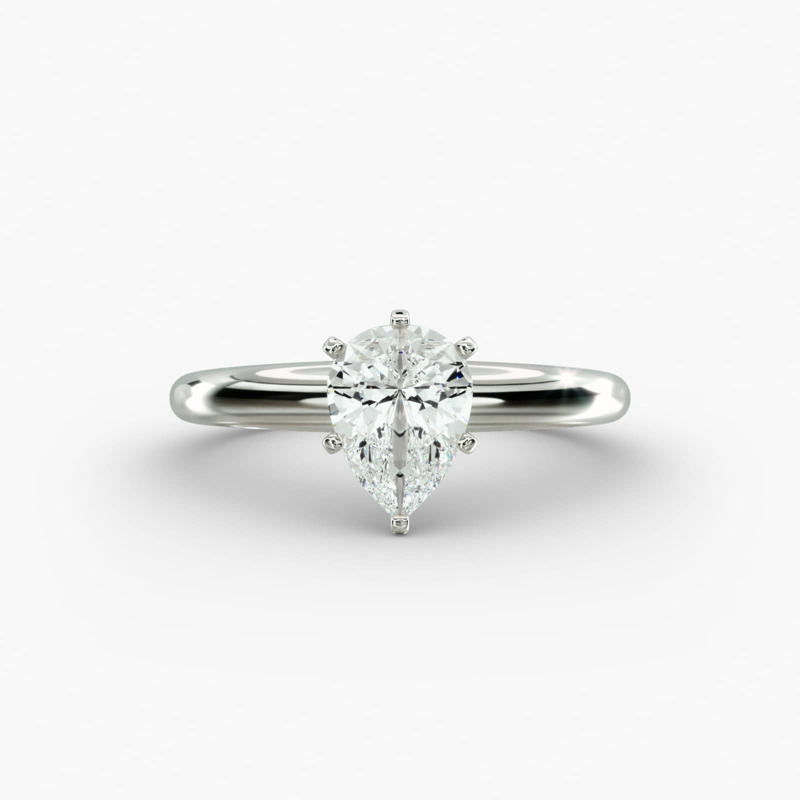 Aurelia Pear Cut Engagement Ring