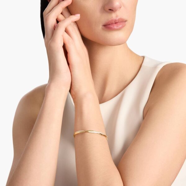Lasai Twisted Diamond Bangle