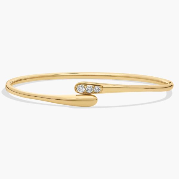 The Sana Open Diamond Bangle