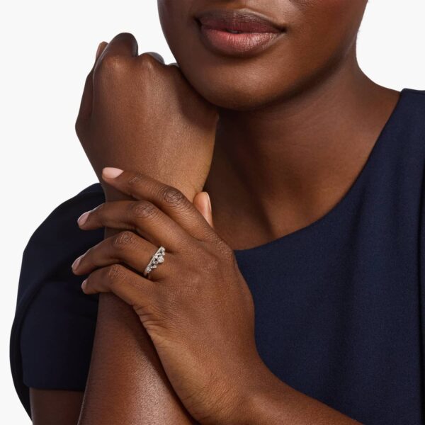 The Dynasty Intricate Crown Diamond Ring