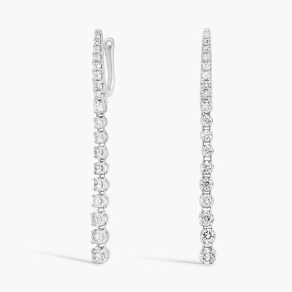 The Riviera Diamond Drop Earrings