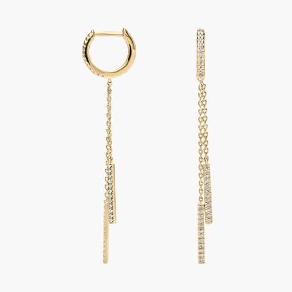 Cannes Pavé Drop Earrings