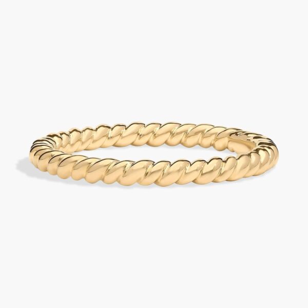 Mini Rope Gold Band