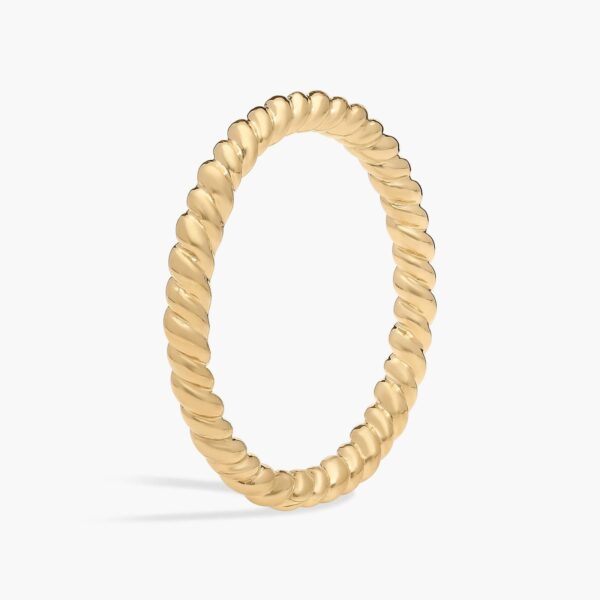 Mini Rope Gold Band