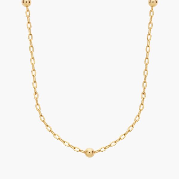 Sol Petite Bead Station Necklace