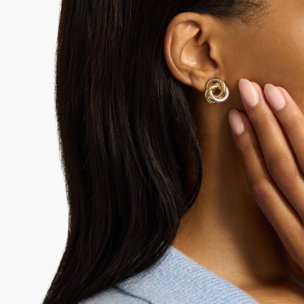 Vida Interlocking Trinity Earrings