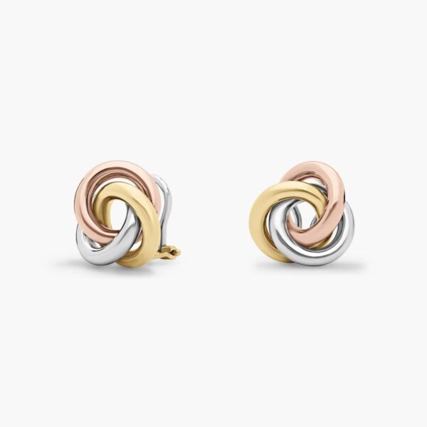 Vida Interlocking Trinity Earrings