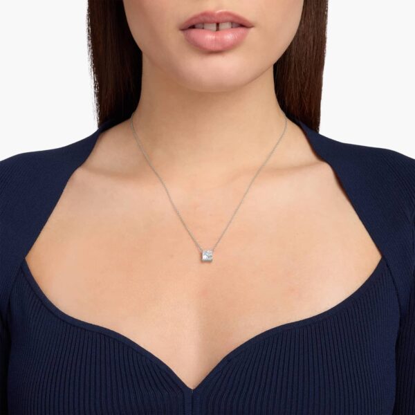 Eterna Princess Cut Diamond Pendant - Image 3