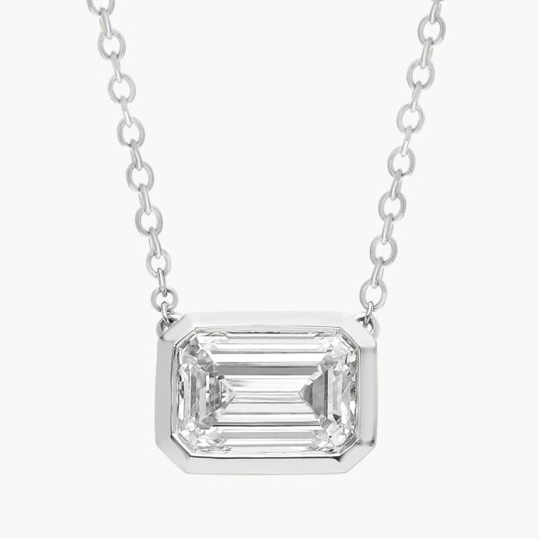 Milan Emerald Bezel Pendant