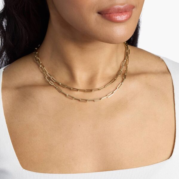 Serena Paperclip Chain Necklace
