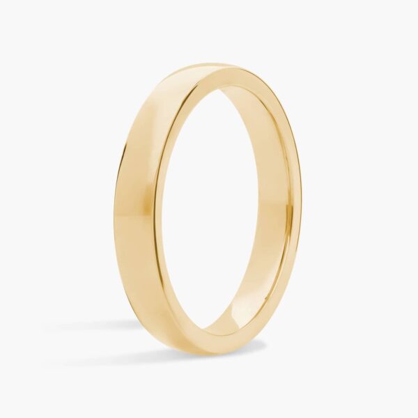 Aurora Comfort Fit Wedding Band - Image 4