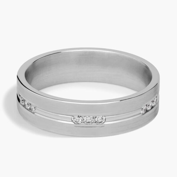 Trio Channel-Set Diamond Band