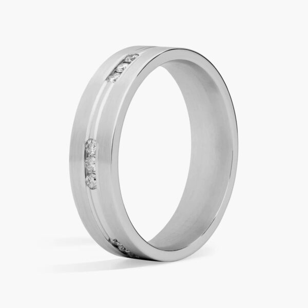 Trio Channel-Set Diamond Band - Image 3