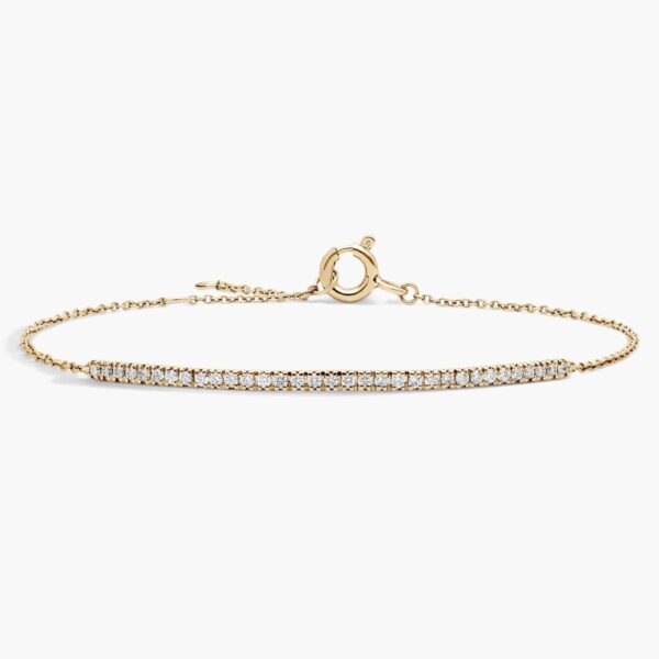 Whisper Diamond Bar Bracelet