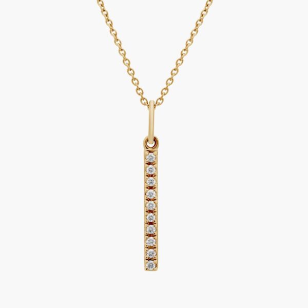 Cannes Diamond Bar Pendant