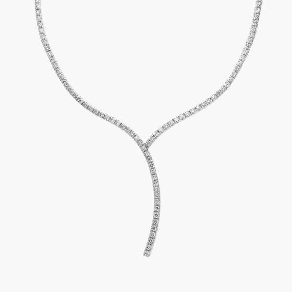Vela Diamond Eternity Y-Necklace